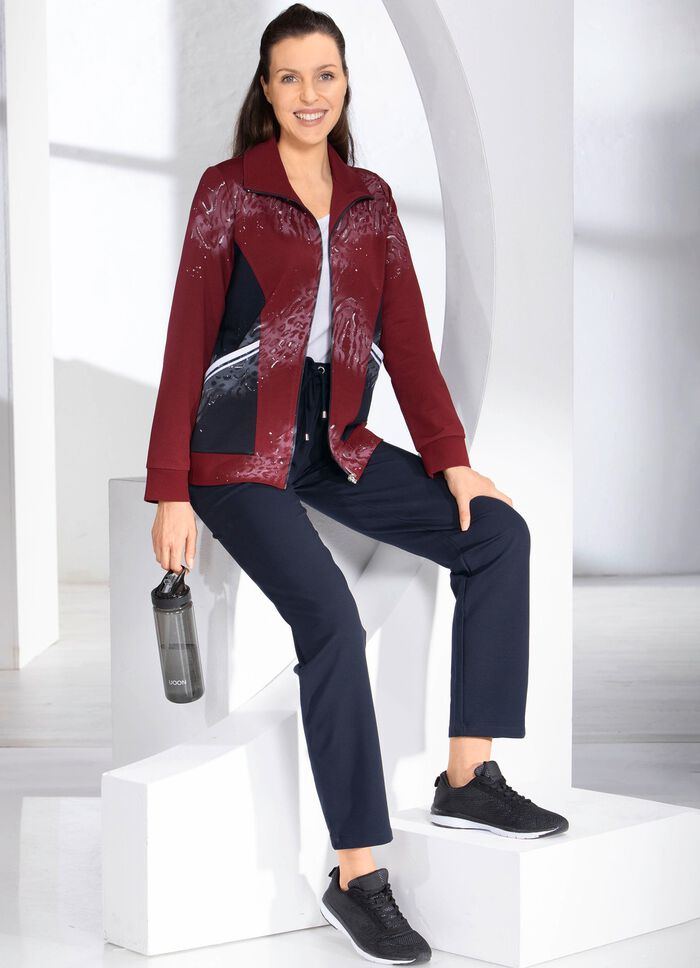 Vrijetijdspak met opgestikte zakken 