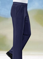 "Klaus Modelle" instapbroek met brede elastische tailleband in 6 kleuren MARINE