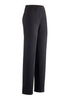 Broek met een nobele glans ZWART