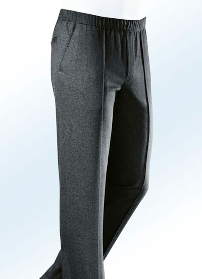 Pull-on-broek van Klaus Modelle met elastische tailleband in 5 kleuren 