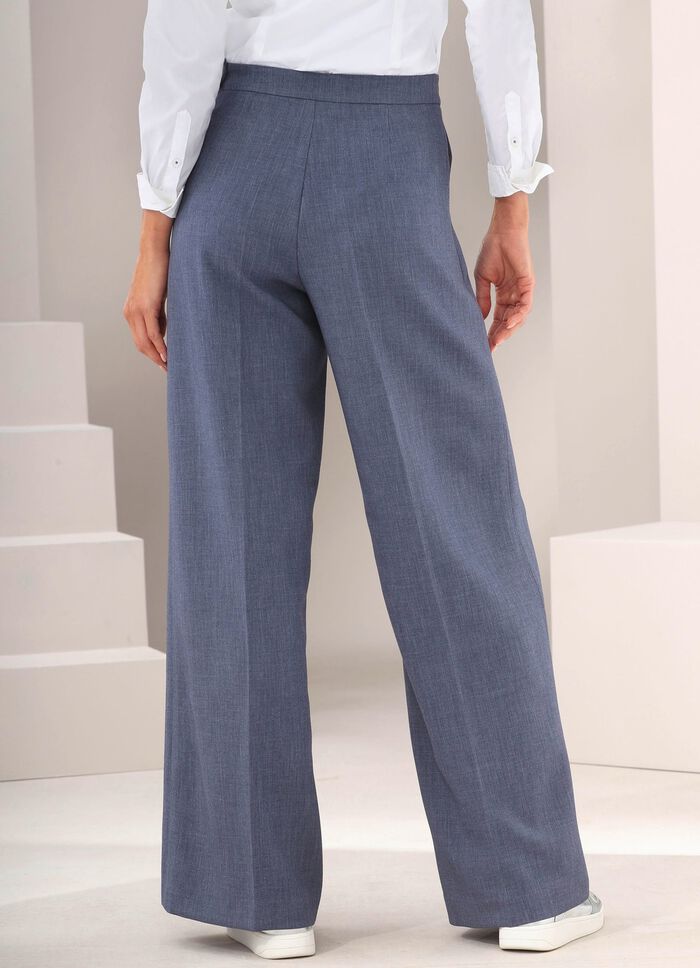 Broek in een modieuze wijdte 