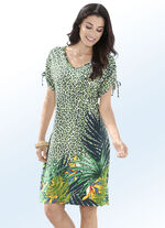 Laurina-jurk met inkjetprint 