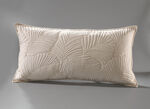 Gezellige sprei en bijpassende kussenslopen CRÈME