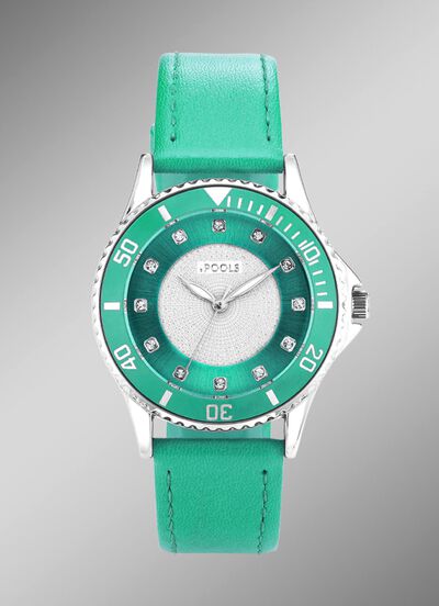 Modern quartz dameshorloge Pools 2607 