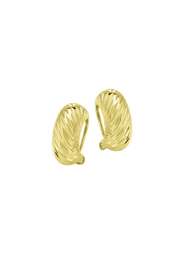 Stijlvolle verfijning – elegante oorclips van 925/- fijn zilver 