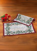 2-delige placemat in tapijtkwaliteit 