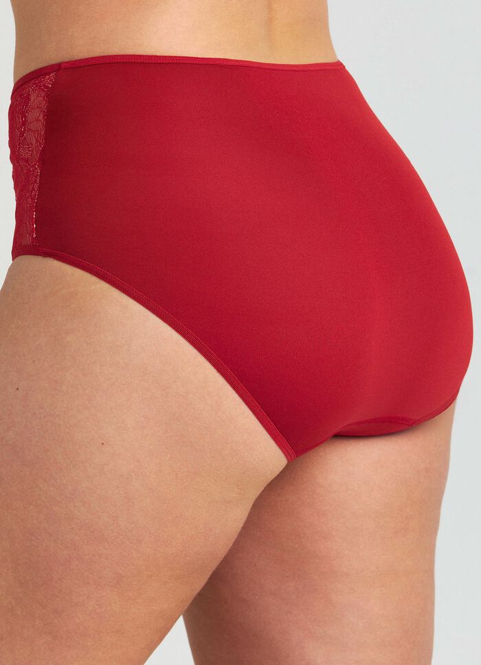 Miss Mary slip met gevoerde elastische kant 