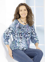 Tuniek met een prachtige print 