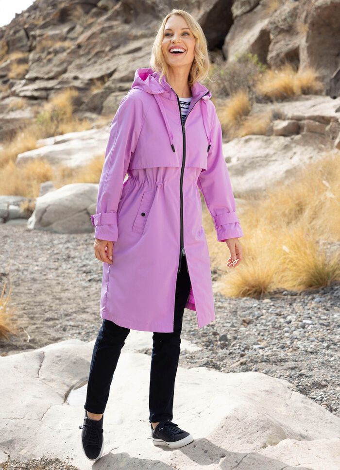 Jas met afneembare capuchon 