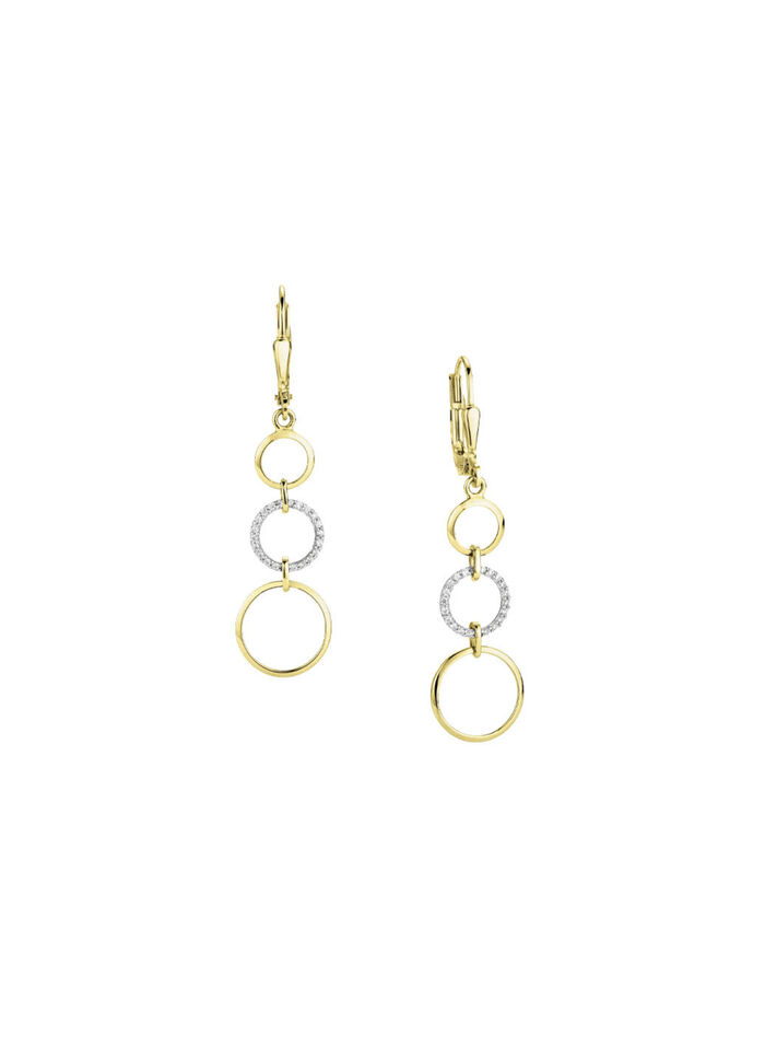 Elegante creaties: oorbellen met synthetische zirkonia 
