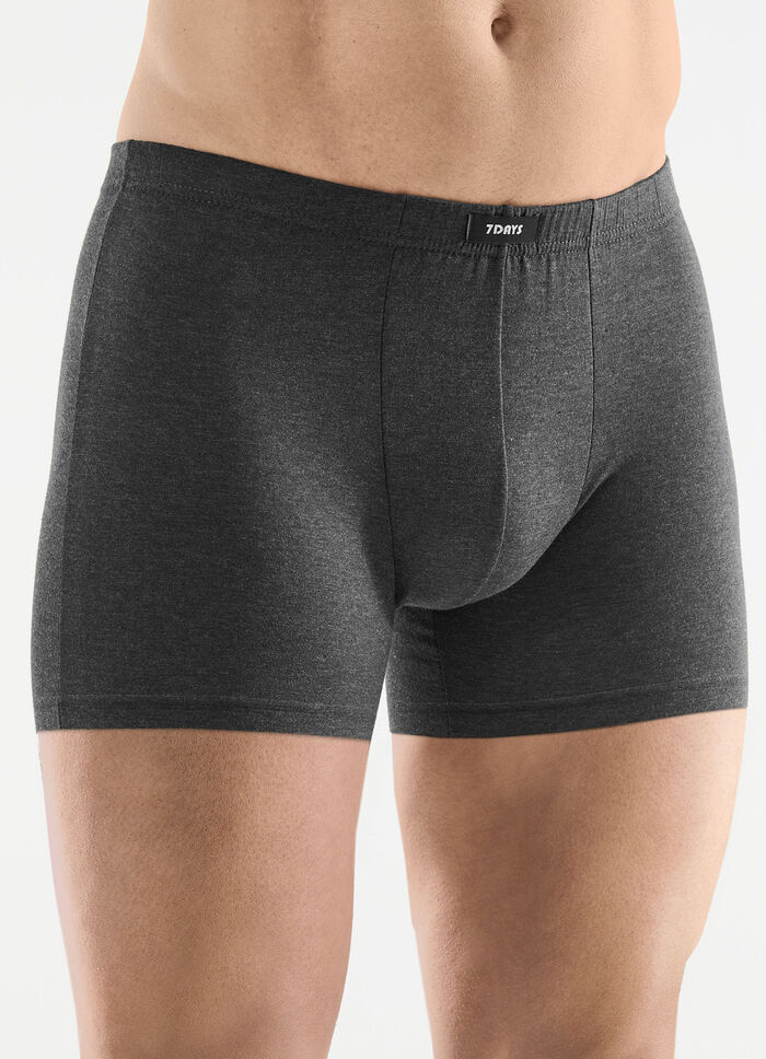 Vierpak broeken met elastische tailleband 