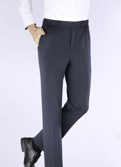 Superstretch slip-on broek “Klaus Models” in 4 kleuren 