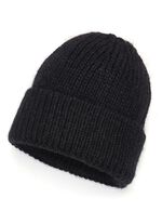 Trendy dameshoed, met omslag ZWART