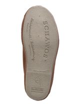 Enkellaarzen gemaakt van velours materiaal met klittenbandsluiting BRUIN