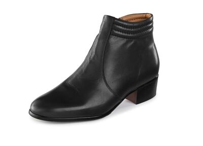 GINO GALANTE, elegante heren enkellaarsjes, met rits 