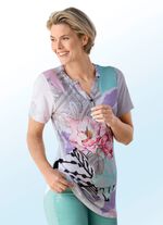 Overhemd met korte knoopsluiting 