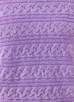 Vleermuisvormige trui LAVENDEL