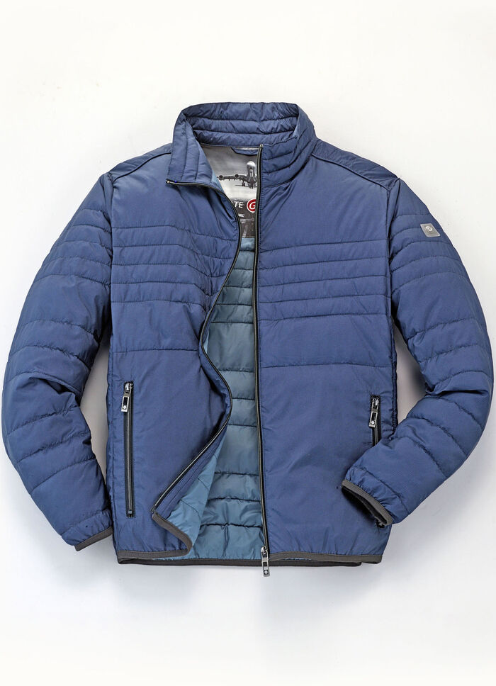 Gewatteerde blouse van &quot;Gate One&quot; MITTELBLAU