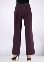 broek AUBERGINE