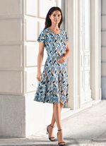 Jurk met geweldige print 