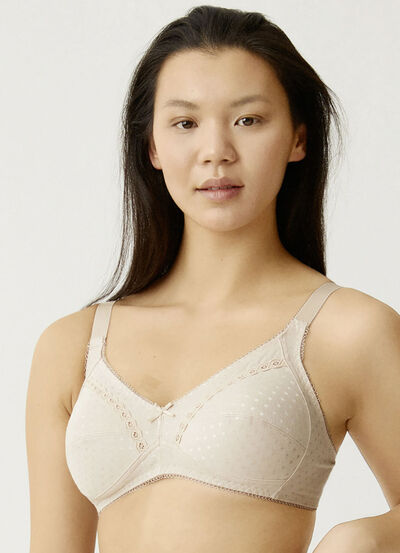 Naturana-bh met jacquardmotief 