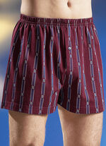 Set van vier boxershorts, met bont dessin 