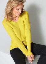 Trui met decoratieve structuur 