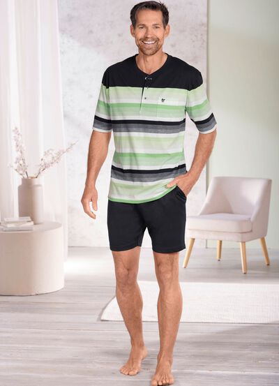 Hajo Climate Comfort Shorty met knoopsluiting 