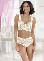 Slipje van Miss Mary met een harmonieus bloemdessin FONKELEND KLEURRIJK