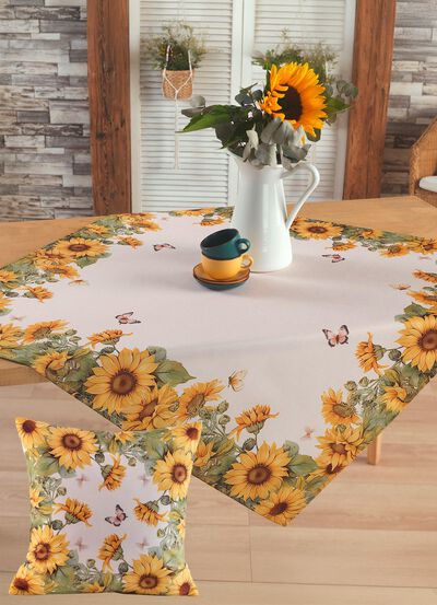 Bedrukte tafel- en kamerdecoratie 