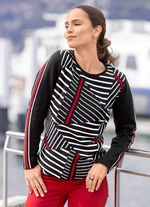 Trui met asymmetrisch patroon 