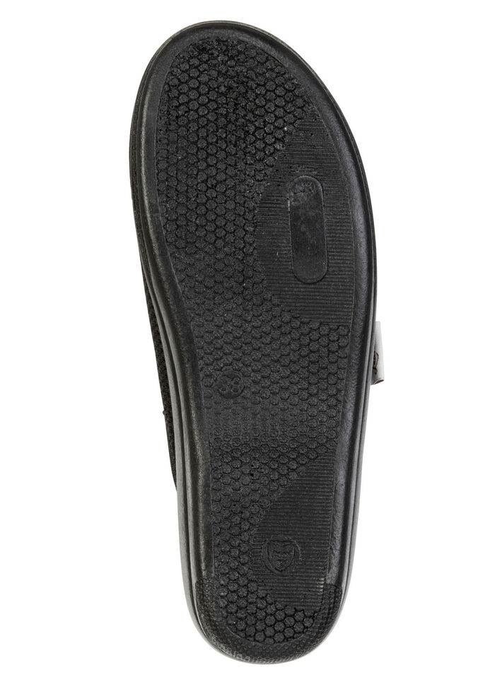 Laurina, duopack, klassieke damespantoffels, breedte G, gemaakt van meshmateriaal 1X BORDEAUX, 1X SCHWARZ