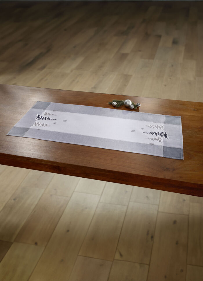 Tafel- en kamerdecoratie in linnenlook 