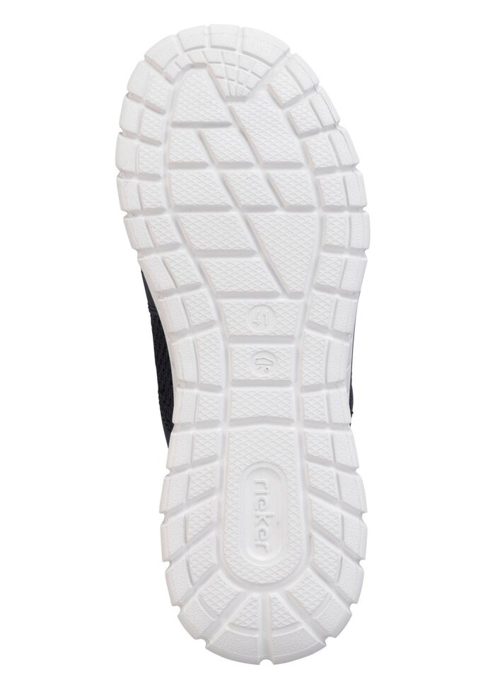 Rieker sneakers met elastische decoratieve vetersluiting DONKERBLAUW
