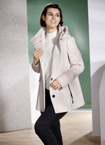 Jas met afneembare capuchon 