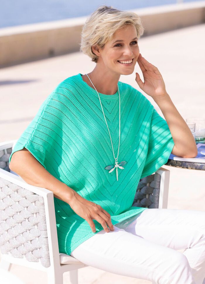 vleermuisvormige trui 