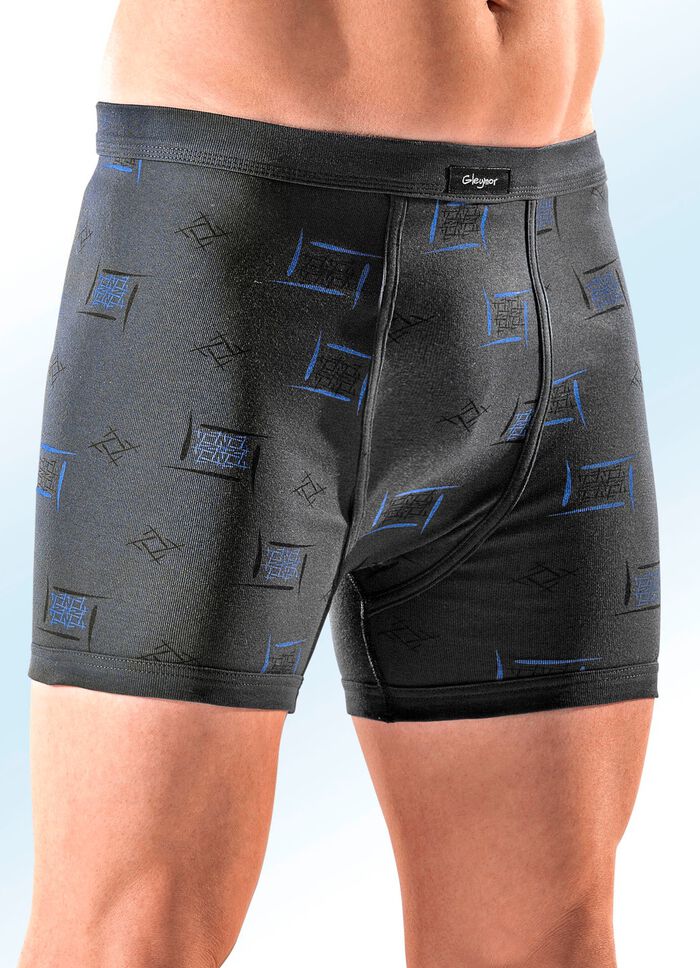 Set van vijf onderbroeken, all-over patroon 