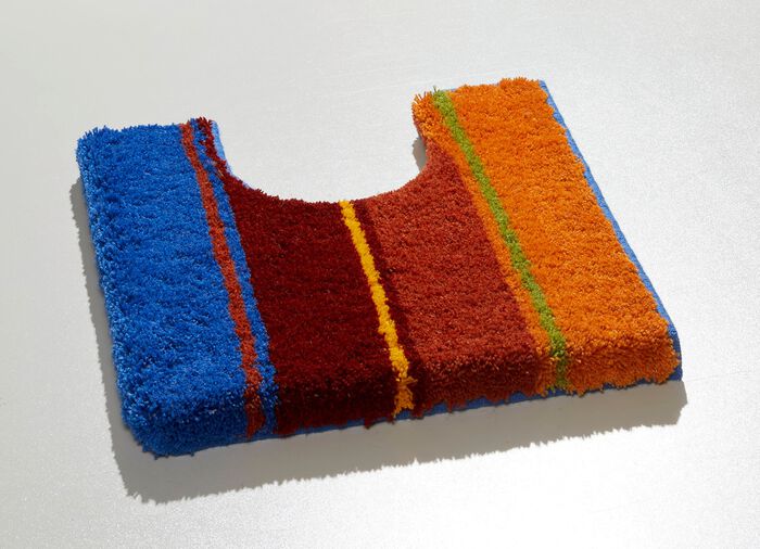 Kleurrijke badkamerset van Grund 