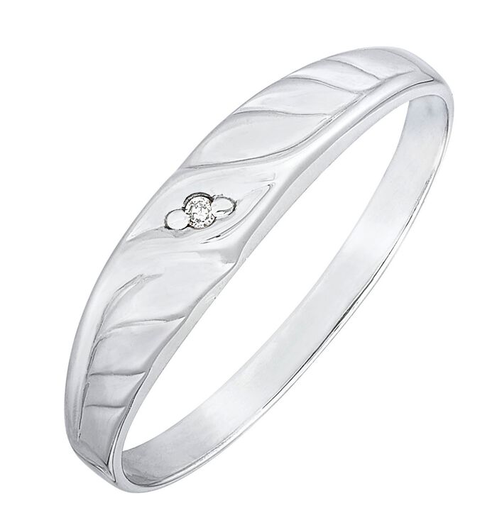 Damesring met diamant 