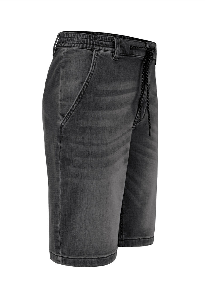 Casual denim shorts in 3 kleuren ANTHRAZIT