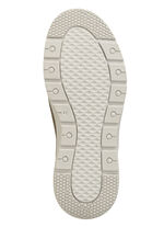 GINO GALANTE pantoffels van denimstof TAUPE