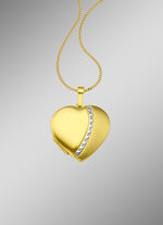 Hanger hart-medaillon 