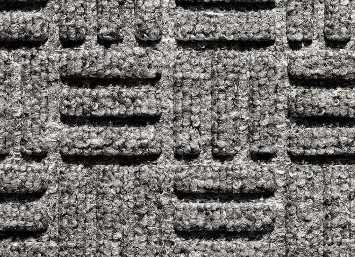 Deurmat met antislip rubberen achterkant ANTHRAZIT