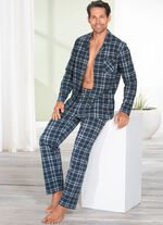 Pyjama met knoopsluiting bovenaan 