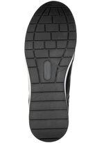 ELENA EDEN, comfortabele damessneakers, breedte H, met uitneembaar voetbed SCHWARZ