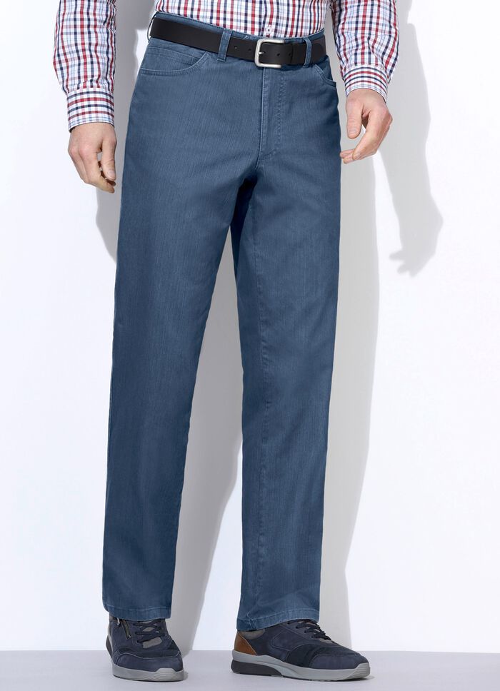 Combinatievriendelijke broek in 4 kleuren 