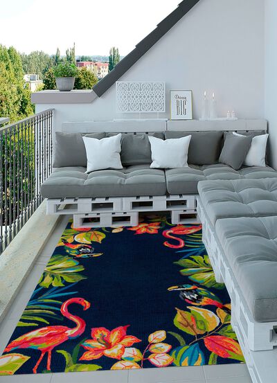 Geschikte binnen-/buitenbruggen en tapijten 