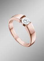 DAMESRING GOUD 585/- 