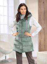 Vest met vaste capuchon 