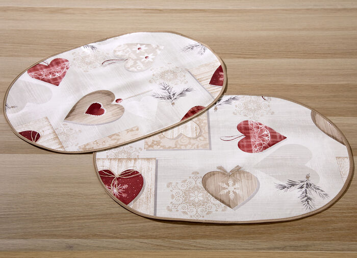 Tafelserie van zeildoek voor binnen en buiten MULTICOLOR